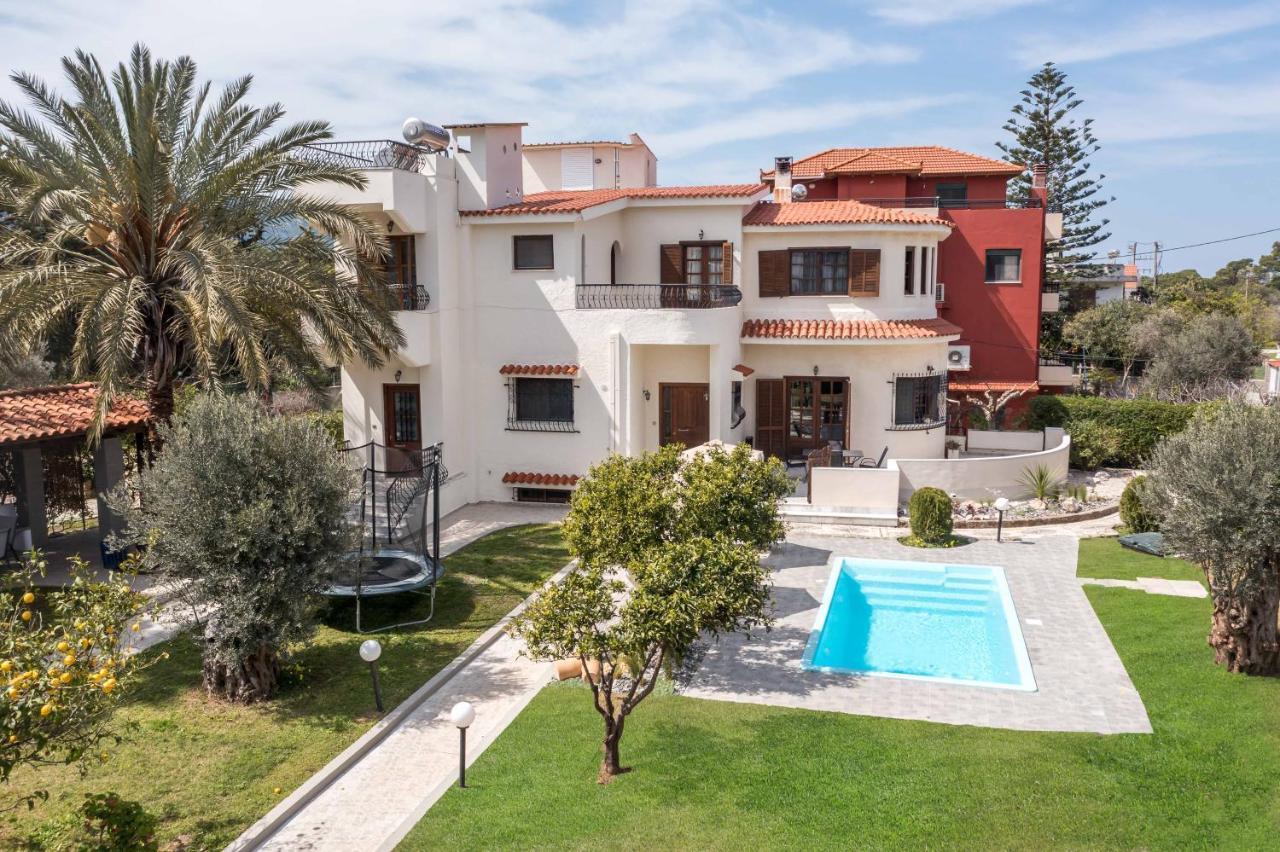 Hriska Luxury Villa Ixia  Bagian luar foto